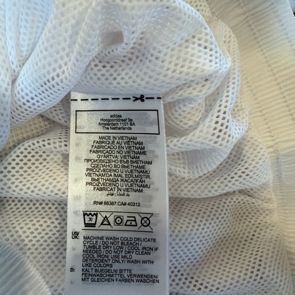 New NWT $85 Adidas Originals Women's M Adicolor Teamgeist Cropped Track Jacket - Picture 6 of 7